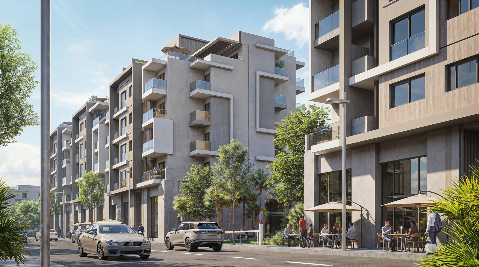 Architecture extérieure de Nassim Tanja Residences